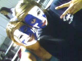 Fans' game faces support Mustangs